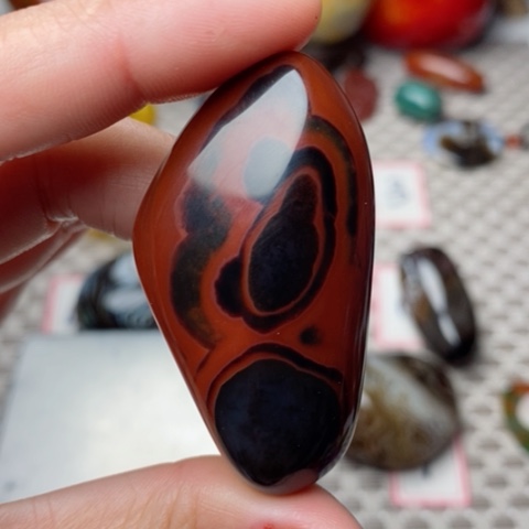 未镶嵌玛瑙/玉髓珠宝奇石句****林打孔不退不换