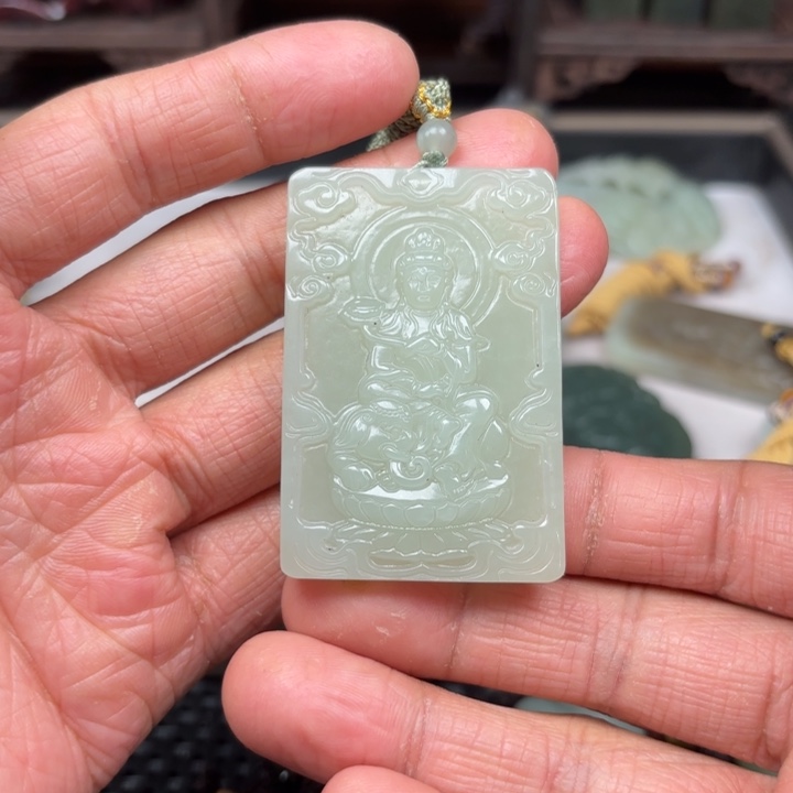 和田玉吊坠未镶嵌