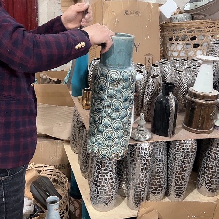 瓶高度47厘米口径10厘米微瑕捡漏