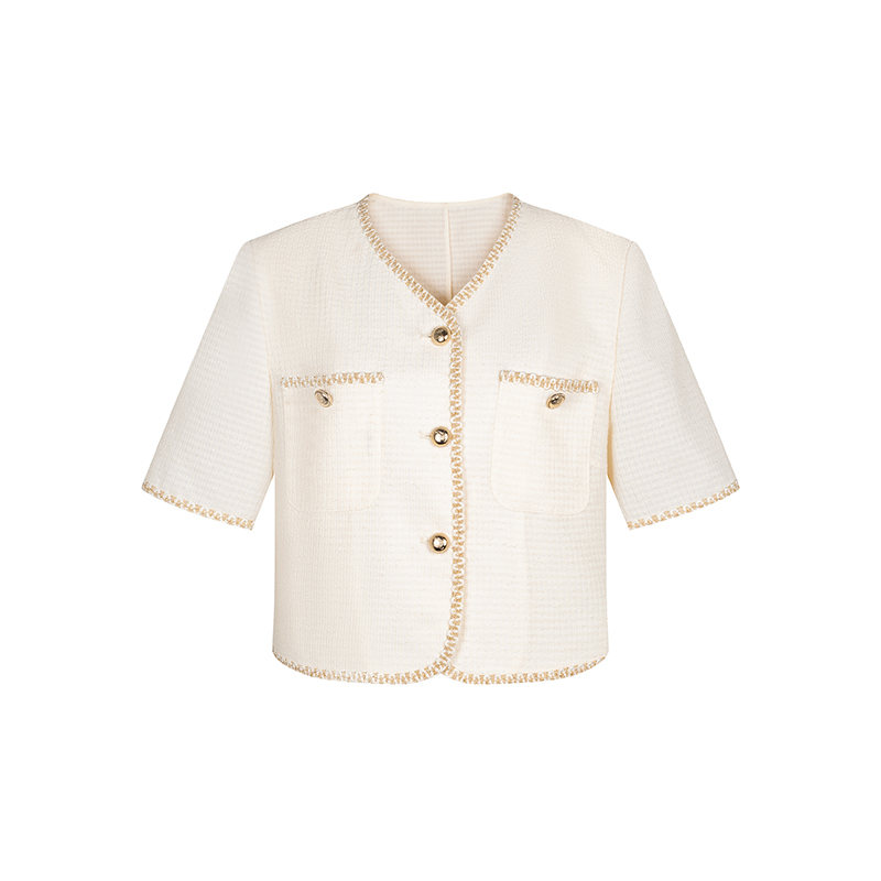 【直播专享】商场同款夏季新品小香风外套N204B42508A