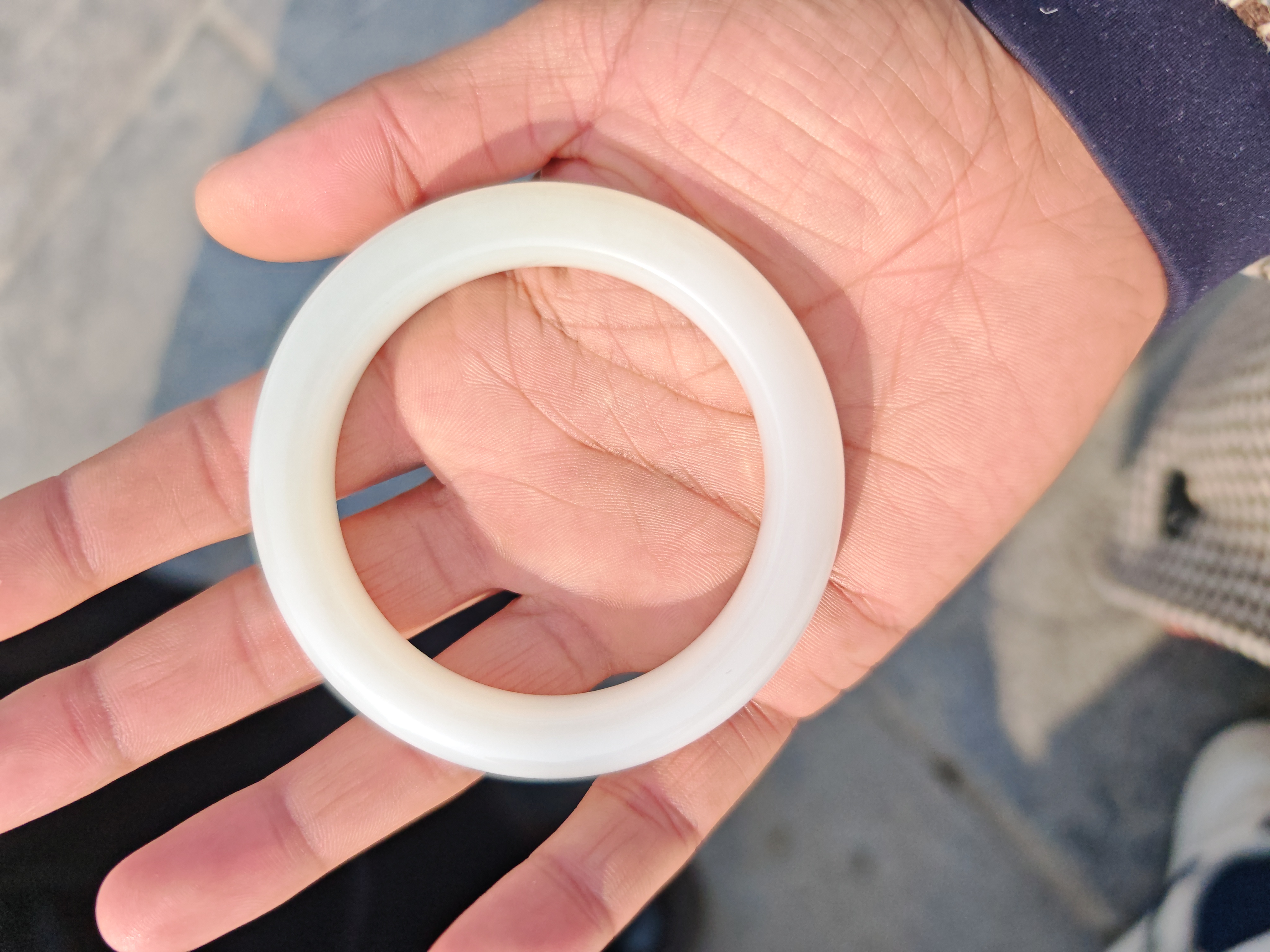 和田玉手镯高端奢华款