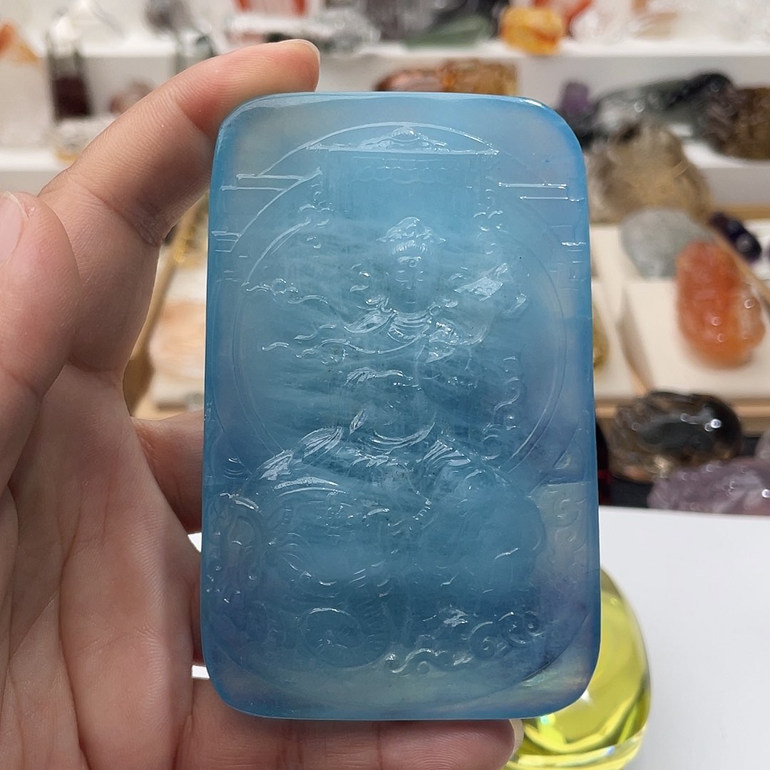 水晶颈饰未镶嵌汶****?定制