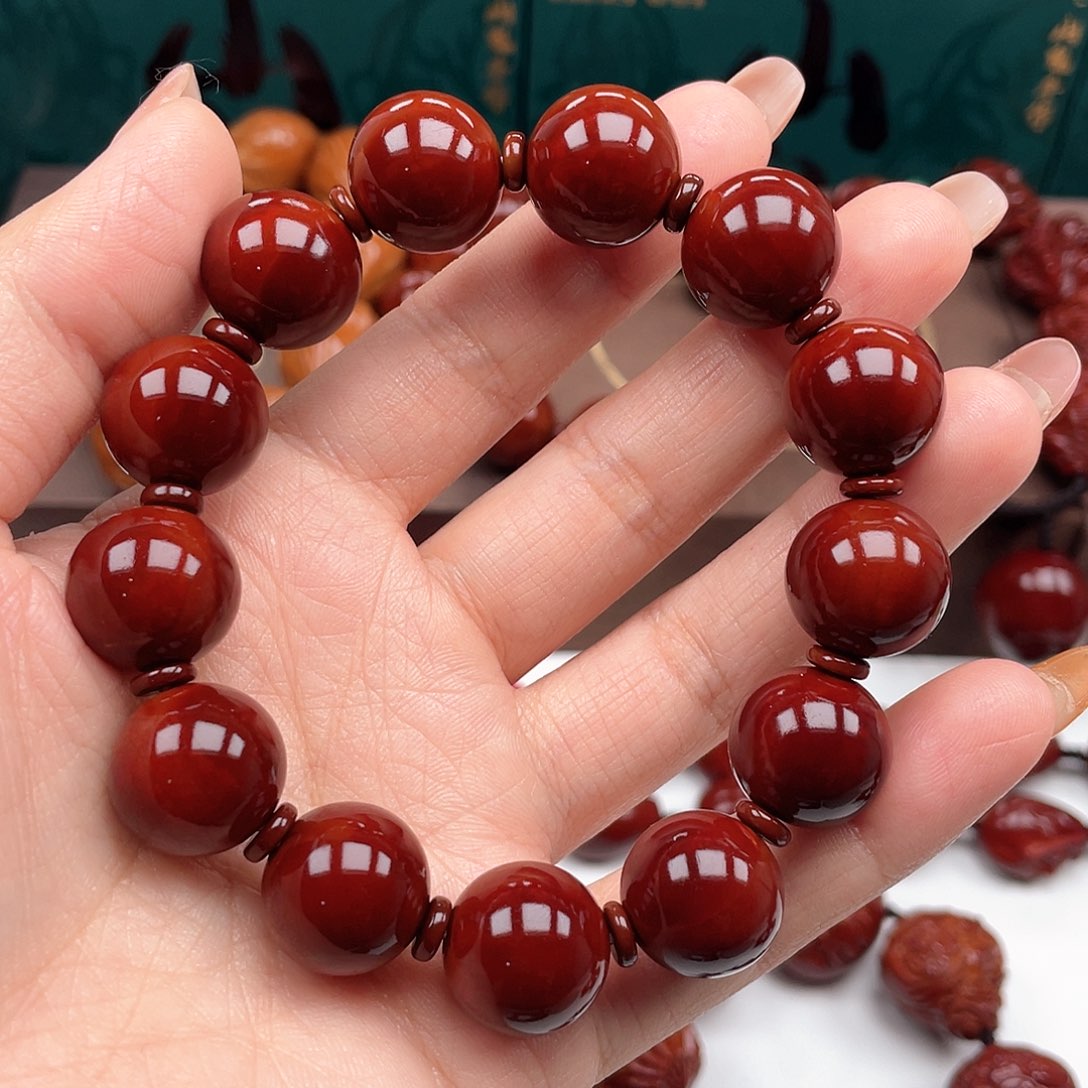 橄榄核手串光珠手串