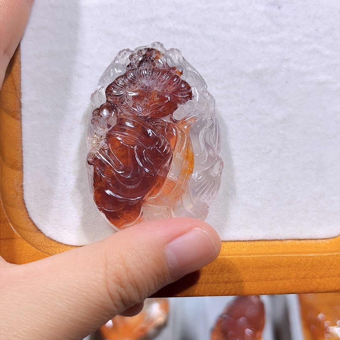 水晶吊坠(不含链)未镶嵌