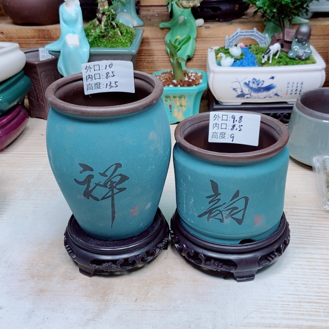 瓷片陶瓷花盆陶瓷艺术