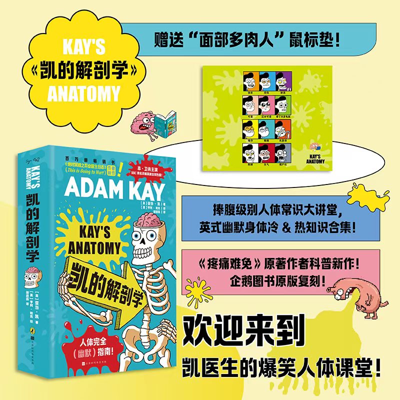 凯的解剖学 人体常识指南   企鹅兰登图书原版复刻
