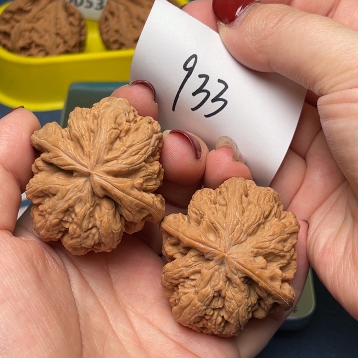 文玩核桃把件粗筋45