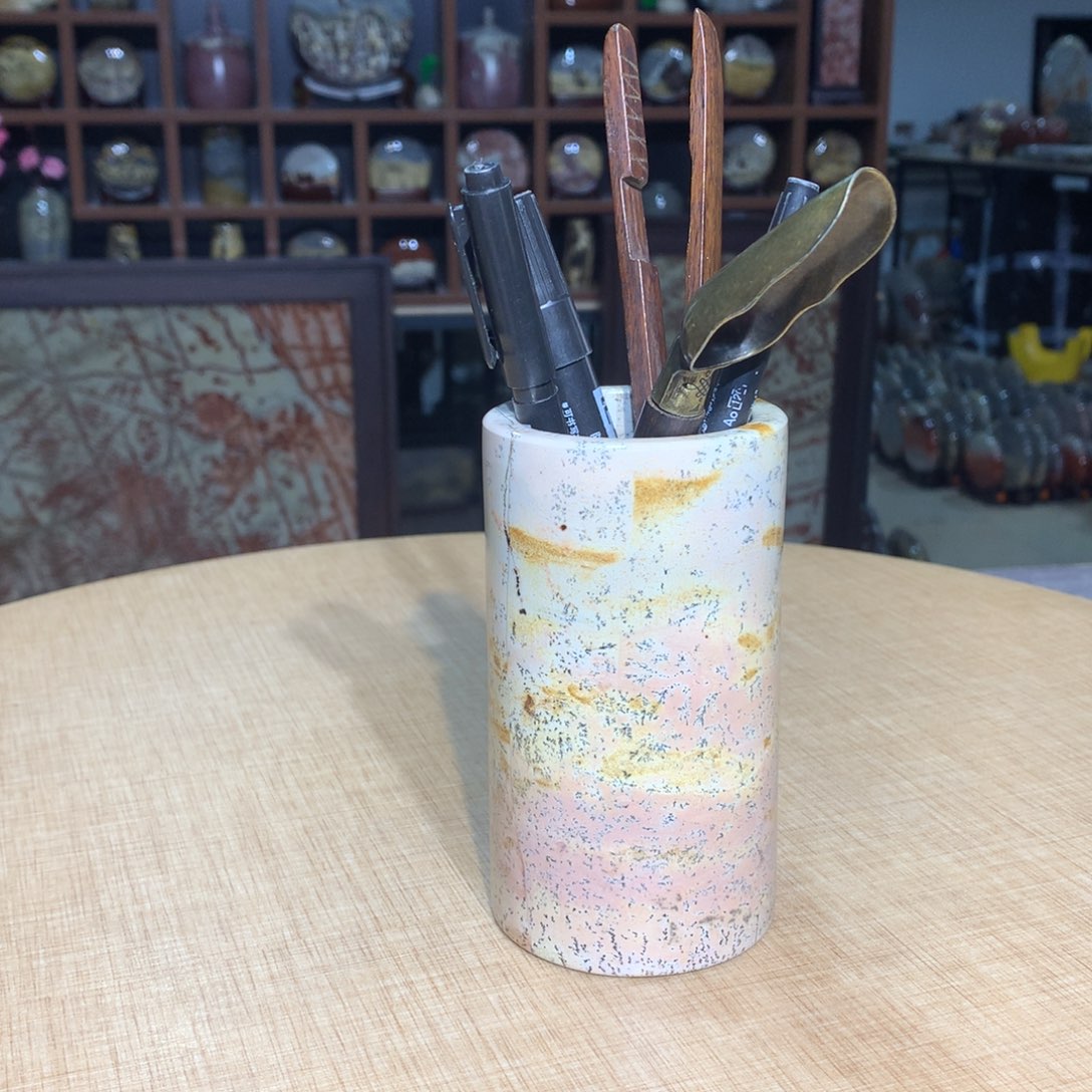 紫砂，广西国画石摆件，收藏观赏