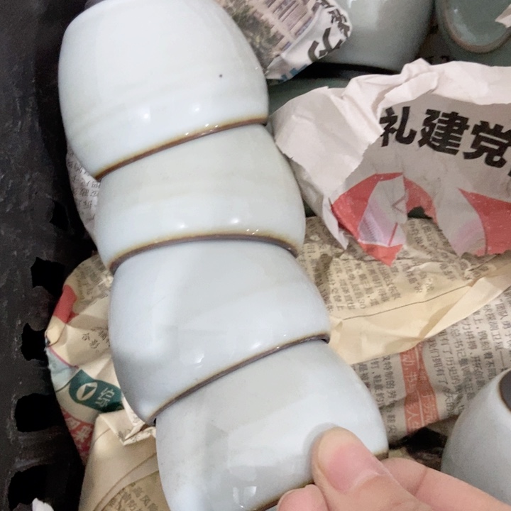 茶具微瑕，介意勿拍
