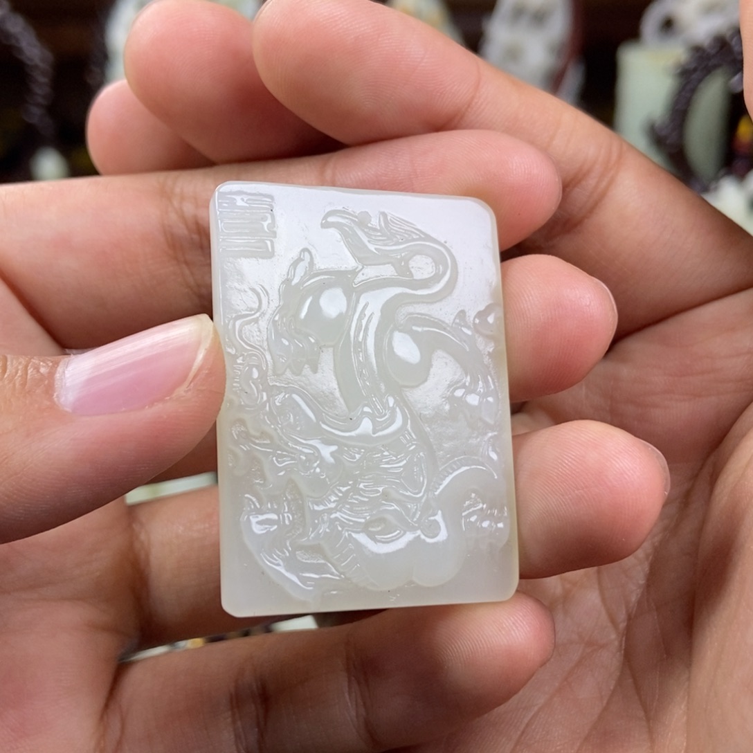 和田玉挂件未镶嵌