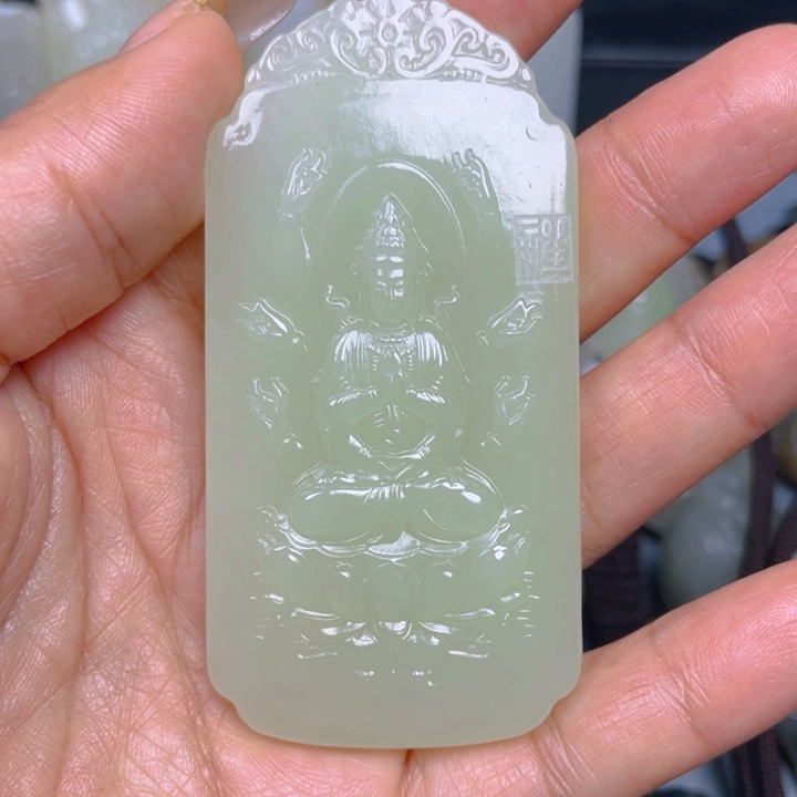 和田玉挂件未镶嵌