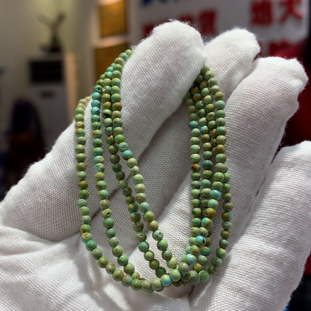 绿松石长链未镶嵌