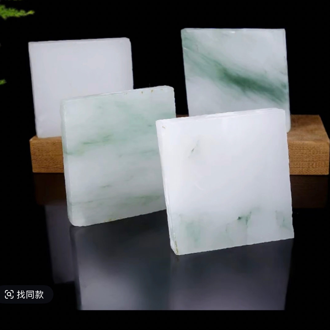 定制新疆天然天山翠手镯颜色纹路多样 拍一发一