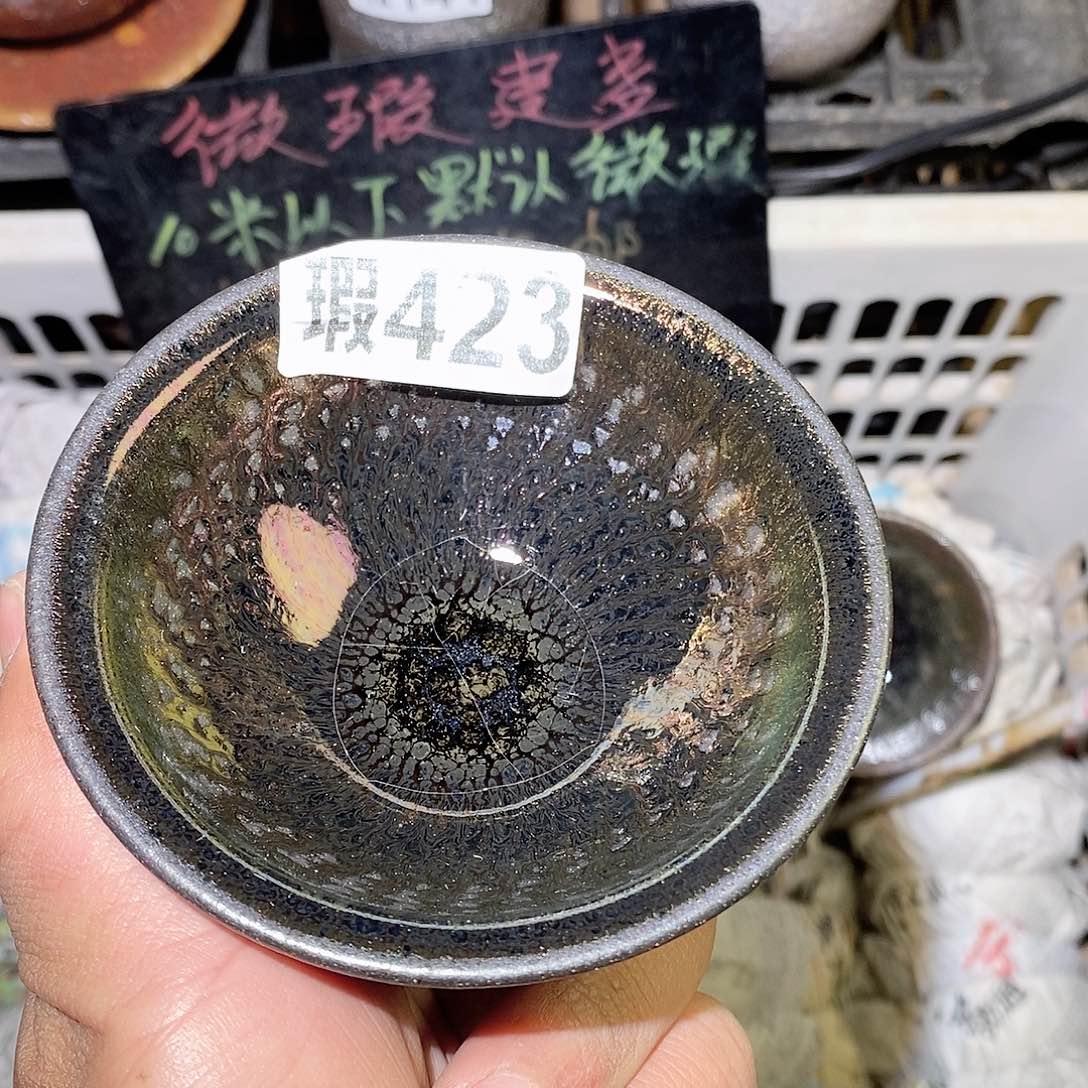 茶盏微瑕建盏主人杯子