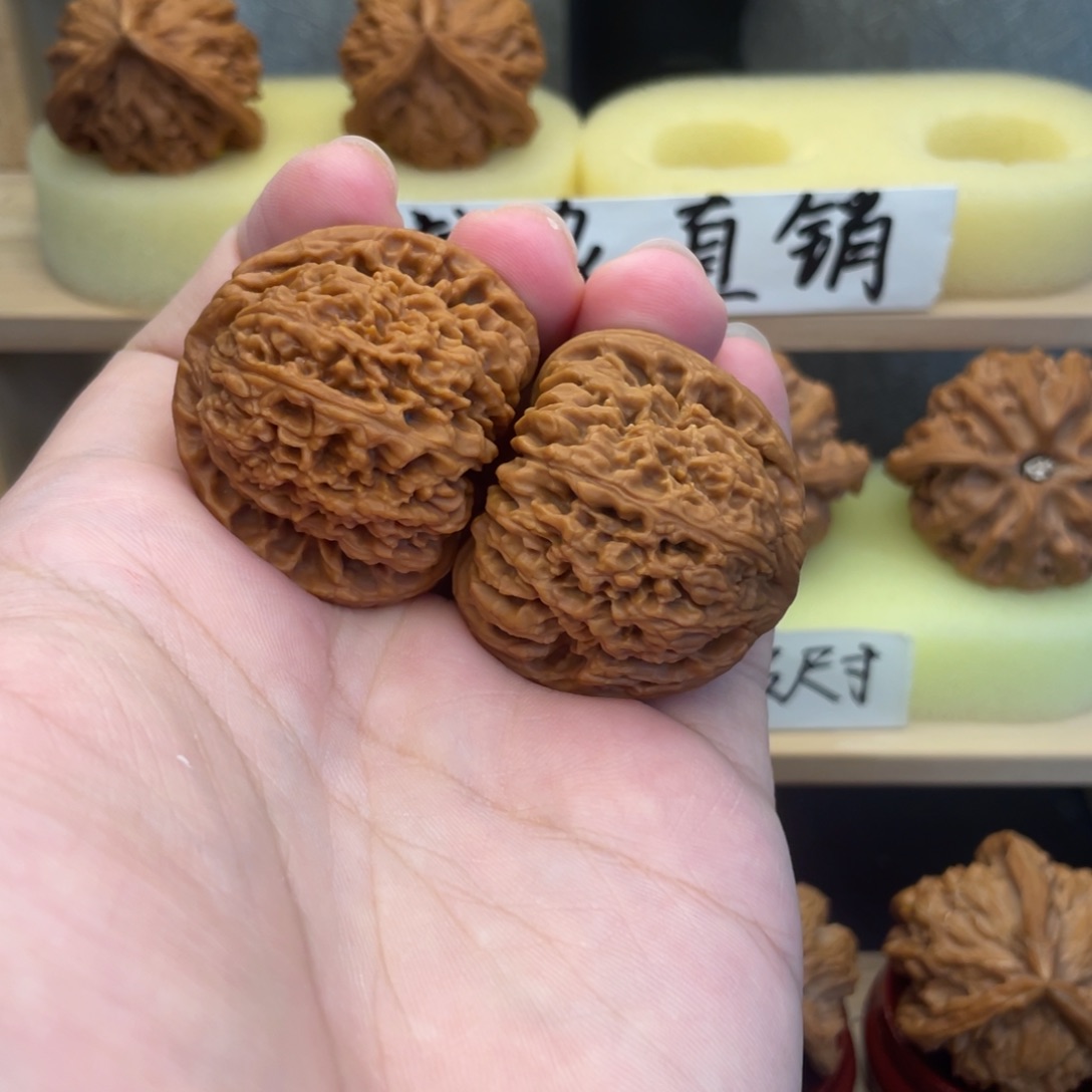 吊坠文玩核桃全品逐鹿南疆石39