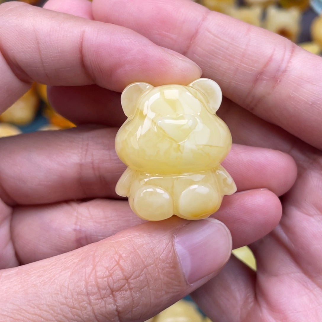 裸石琥珀未镶嵌蜜蜡