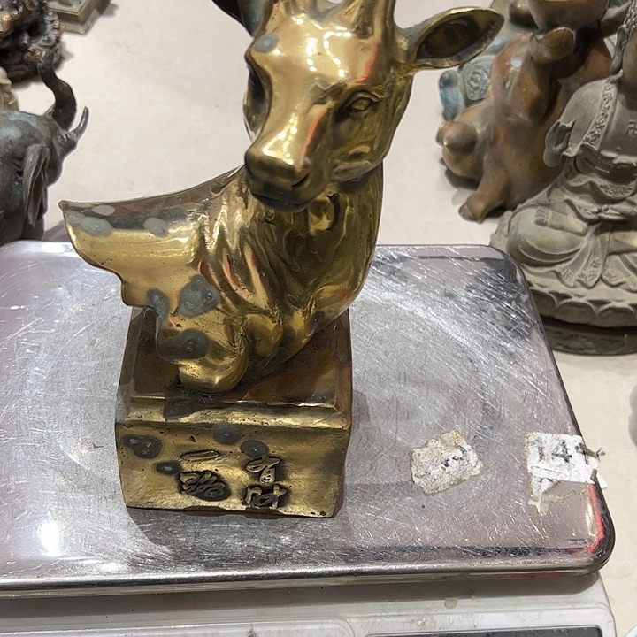 潇*黄铜摆件工艺品摆件