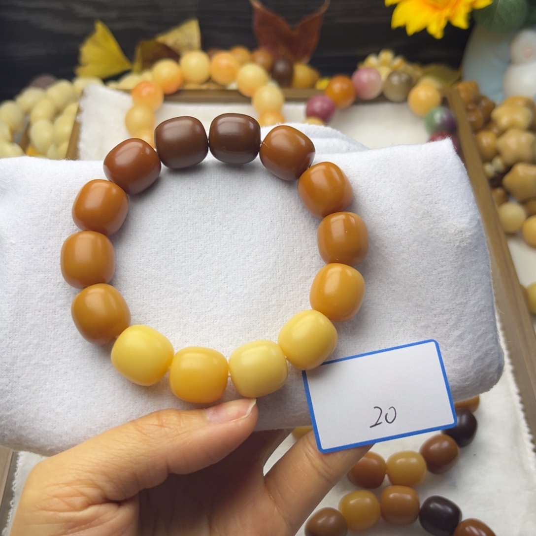 风***.菩提根/象牙果吊坠枣珠一串16mm通货