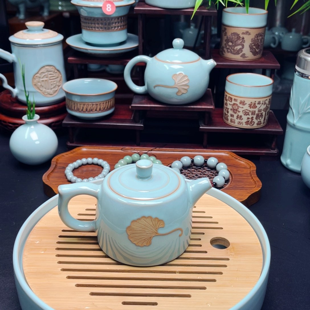 【闪购商品】河南御龍窑，茶器，盖碗，珠串