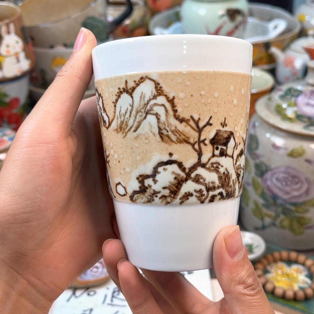 景德镇陶瓷手工杯