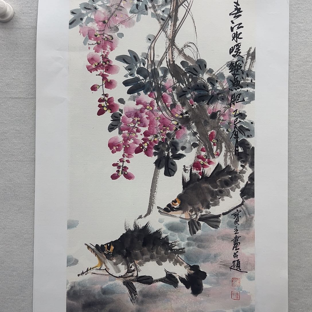 国画莫邦才美术馆福利作品