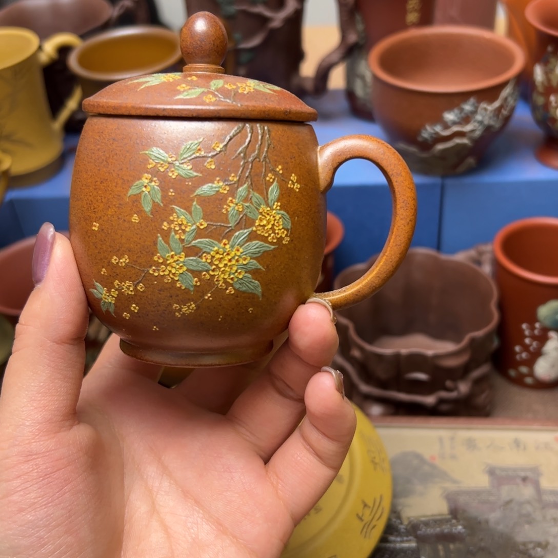 紫砂茶杯紫砂主人杯