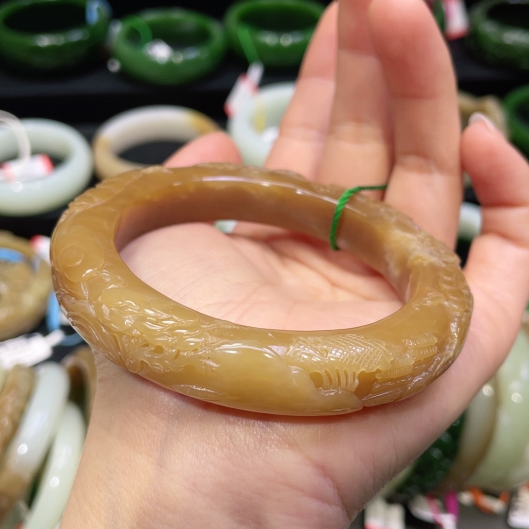 未镶嵌手镯和田玉24