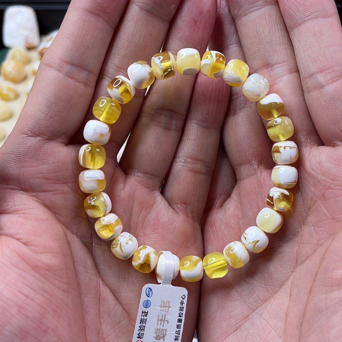 琥珀裸石未镶嵌Z*Y手串