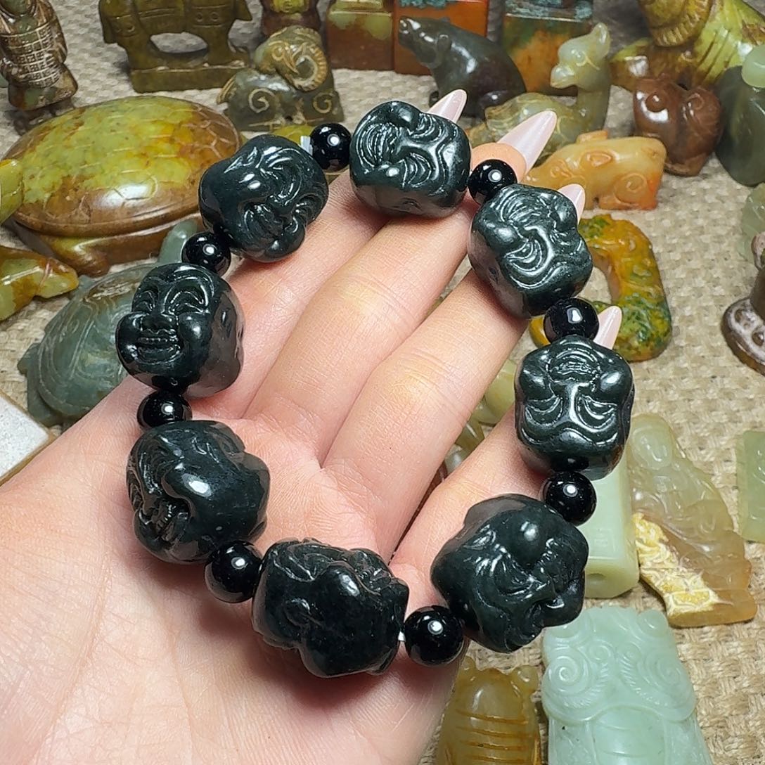 白玉菩提吊坠挂件