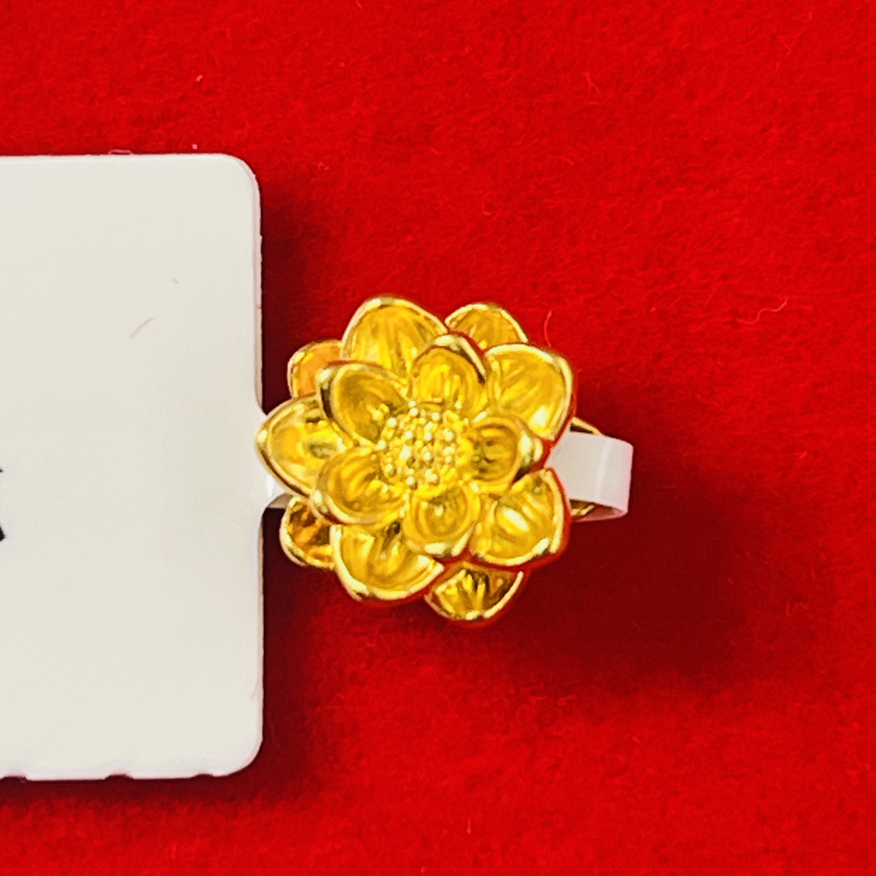 【夏夏专享】足金999饰品 莲花吊坠 0.29 GP