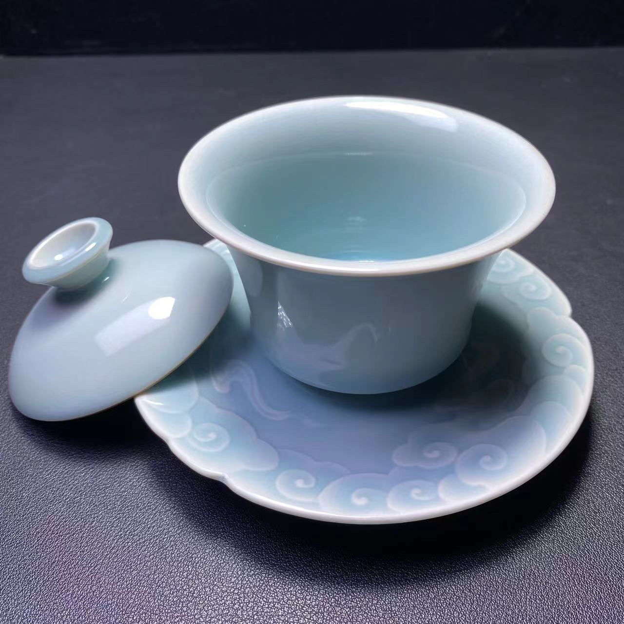 徐国柱建盏匠人店铺主人杯茶杯三才盖碗纯手工品茗杯茶盏茶具茶杯