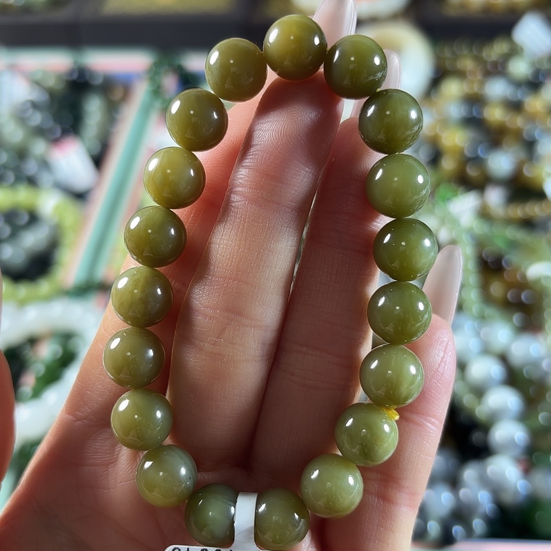 和田玉未镶嵌手链187