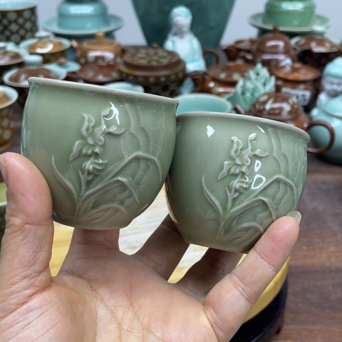 微瑕特价青瓷青瓷