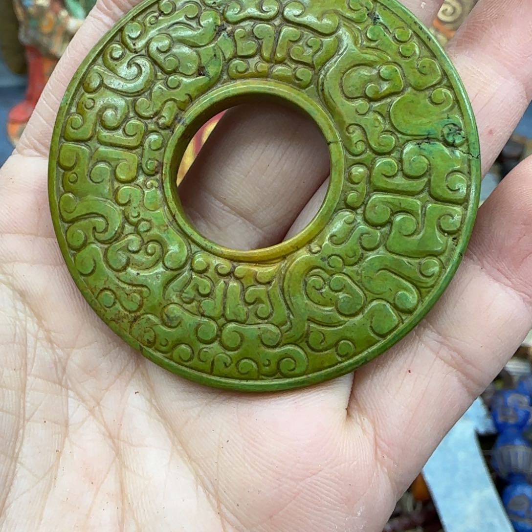 未镶嵌和田玉（糖玉）挂件