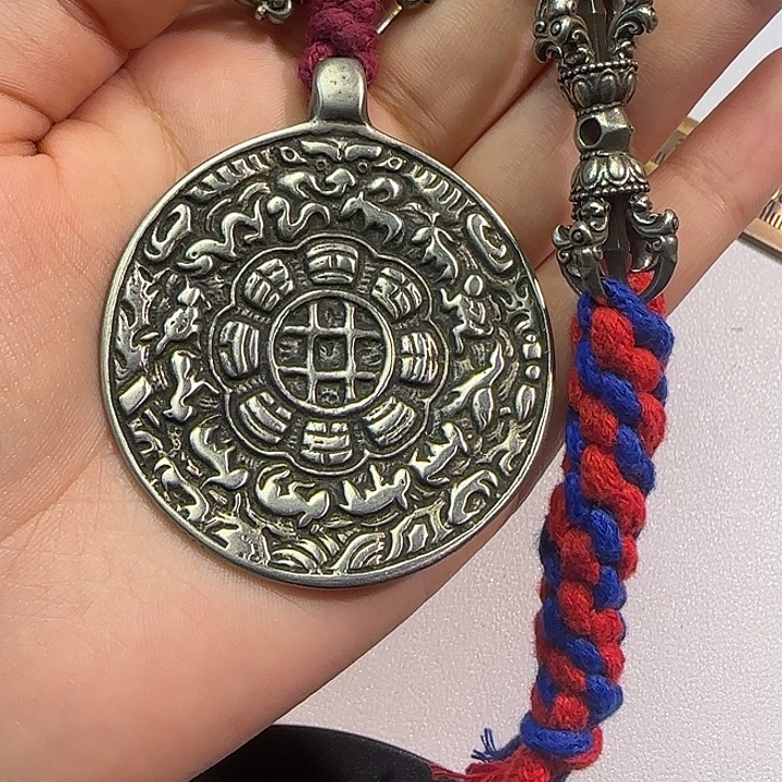 厚***物核桃手串/手链藏传工艺品九宫八卦