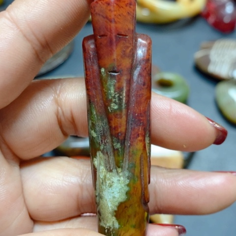 紫金钵盂菩提吊坠