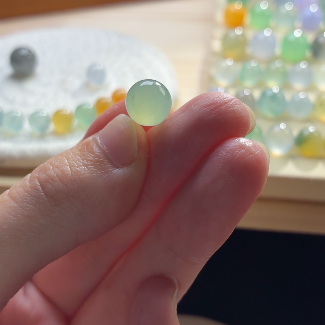 静***宙翡翠散珠翡翠1461