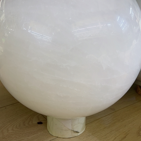 【闪购商品】水晶摆件未镶嵌天然石白水晶球摆件