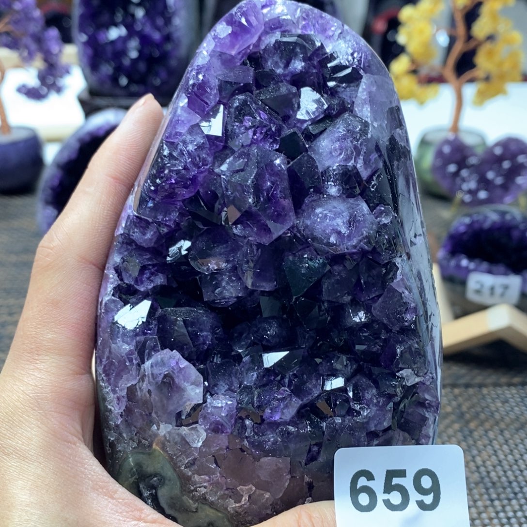 未镶嵌紫晶大型摆件（非配饰）