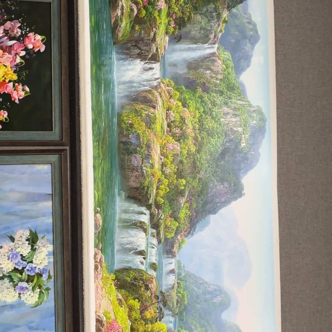 油画加油加油努力加油努力