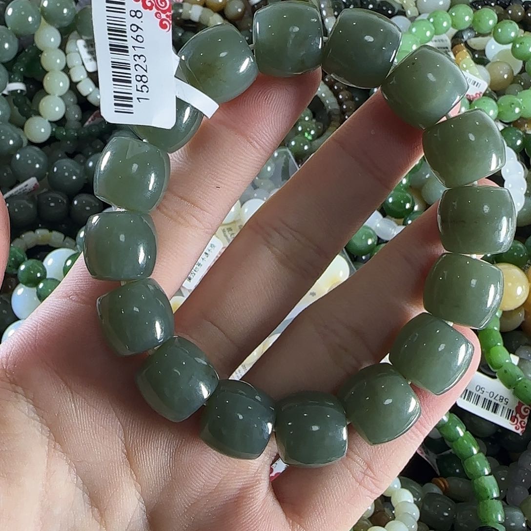 和田玉手链未镶嵌184