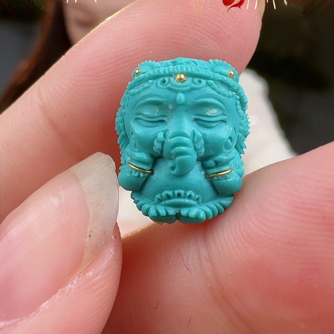 绿松石珠宝奇石未镶嵌