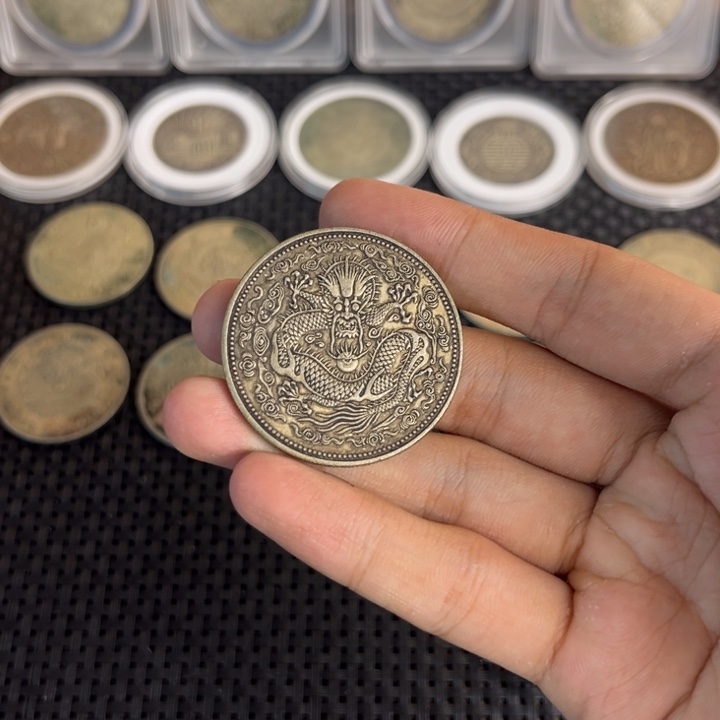 金属大头龙洋船洋工艺品