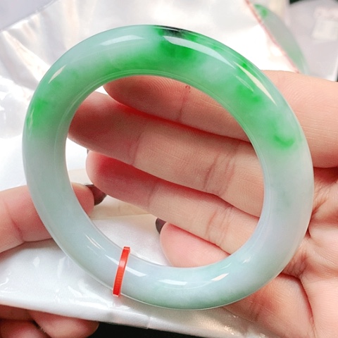 未镶嵌手镯翡翠圆条0011