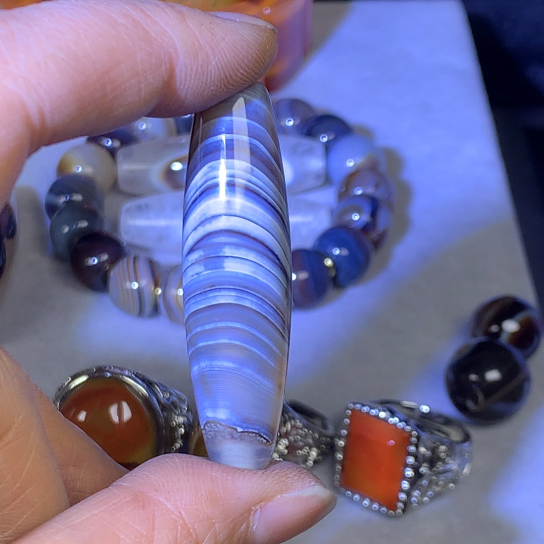 玛瑙/玉髓未镶嵌颈饰