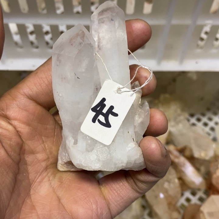 水晶水晶原石摆件未镶嵌