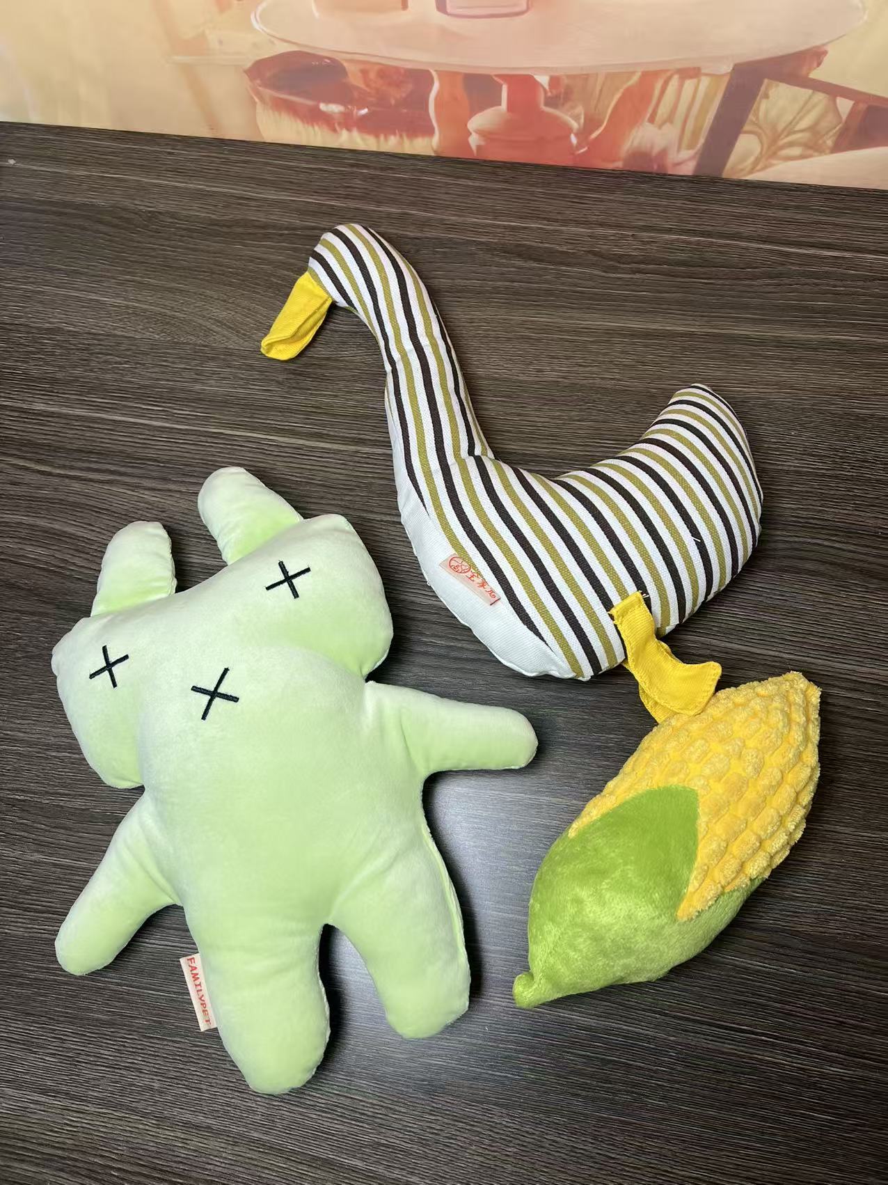 宠物毛绒玩具TPR玩具绳结玩具