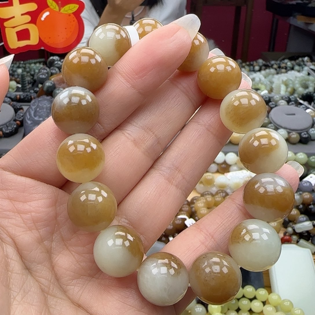 和田玉手链未镶嵌