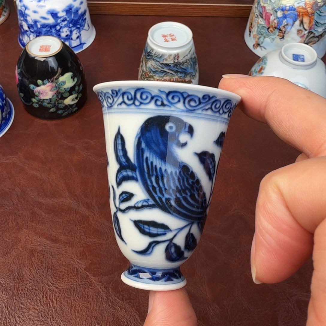 海***天陶现代景德镇全手工全手绘陶瓷