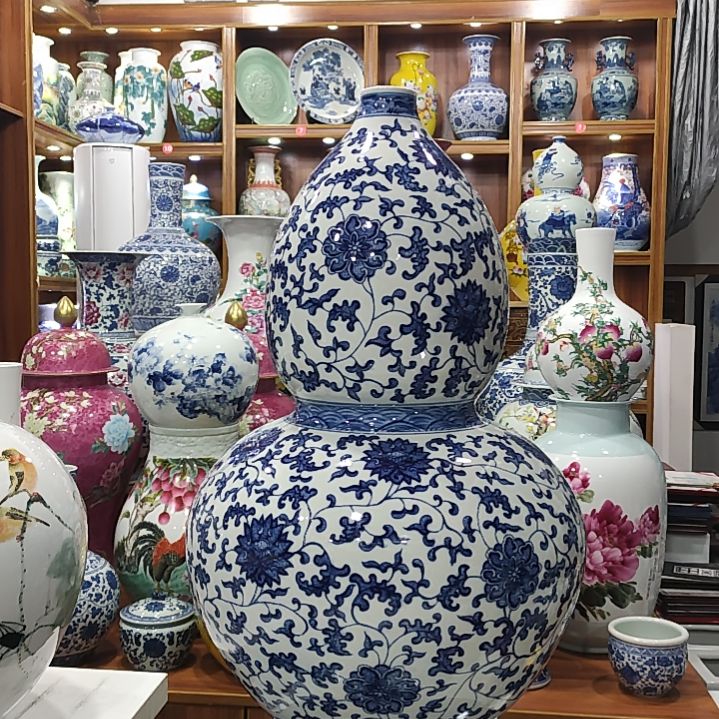 瓷片景德镇陶瓷花瓶子子